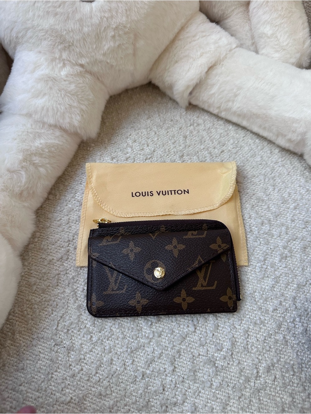 Louis Vuitton Monogram Small Envelope Wallet in Brown - Picture 2 of 4